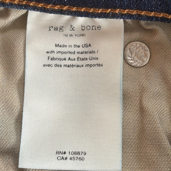 Rag & Bone Nina High Rise Bootcut Jeans 29 - Picture 11 of 13